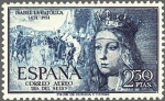 Sellos de Europa - Espaa -  ESPAÑA 1951 1101 Sello Nuevo Centenario Isabel la Catolica Correo Aereo Yv 820