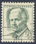 Stamps Czechoslovakia -  Ludvik Svoboda