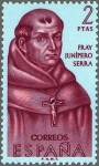 Stamps Spain -  ESPAÑA 1963 1530 Sello Nuevo Forjadores de América Fray Junípero Serra (1713-1784)