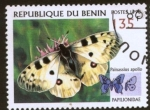 Sellos de Africa - Benin -  Mariposa