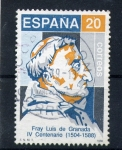 Sellos de Europa - Espa�a -  Fray Luis de Granada- IV centenario