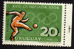 Stamps Uruguay -  XVIII  olimpiada 1964