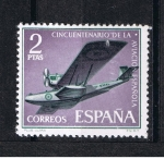 Sellos de Europa - Espa�a -  Edifil  1402  L  Aniv. de la Aviación Española  