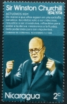 Sellos del Mundo : America : Nicaragua : Centenario de W. Churchill