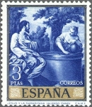 Stamps Spain -  ESPAÑA 1969 1916 Sello **MNH Pintor Alonso Cano Jesús y la Samaritana