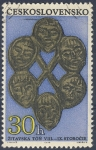 Stamps Czechoslovakia -  Zitavska Toñ  VIII-IX Storocie