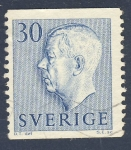 Stamps Sweden -  Gustavo VI Adolfo de Suecia