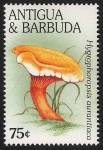 Sellos de America - Antigua y Barbuda -  SETAS-HONGOS: 1.105.051,00-Hygrophoropsis aurantica