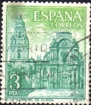 Stamps Spain -  serie turistica-catedral de Murcia