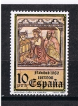 Sellos de Europa - Espa�a -  Edifil  2593   Navidad  1980   