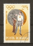 Stamps Romania -  Munich 72.