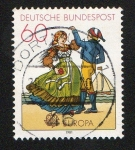 Stamps Germany -  EUROPA CEPT - Bailes tradicionales