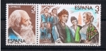 Sellos de Europa - Espa�a -  Edifil  2651-2652  Maestros de la Zarzuela  sello doble