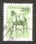 Stamps Hungary -  Silla modelo de 1915