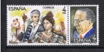 Stamps Spain -  Edifil  2697 - 2698   Maestros de la Zarzuela  Doble sello