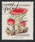 Sellos de Europa - Checoslovaquia -  SETAS-HONGOS: 1.137.004,00-Amanita muscaria