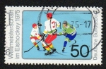 Sellos de Europa - Alemania -  Campeonato del mundo de hockey 1975