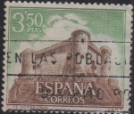 Stamps Spain -  castillos de España-Cº de Mombeltran-1970