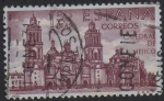 Sellos de Europa - Espa�a -  forjadores de America-Mejico-Catedral de Mejico-1970