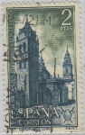 Sellos de Europa - Espa�a -  Año santo compostelano-Catedral de Lugo-1971