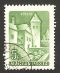 Stamps Hungary -  Castillo de Koszeg