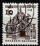 Stamps Germany -  Dresden, Sachsen.