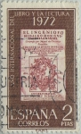 Stamps Spain -  Año internacional del libro y la lectura-1972