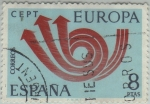 Stamps Spain -  Europa-1973