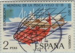 Sellos de Europa - Espa�a -  VI exposición mundial de pesca-1973