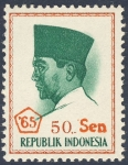 Sellos de Asia - Indonesia -  Achmed Sukarno 65