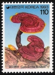 Sellos de Asia - Corea del sur -  SETAS-HONGOS: 1.230.012,00-Ganoderma lucidum