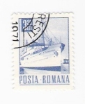 Sellos de Europa - Rumania -  BARCO (repetido)