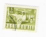 Stamps : Europe : Romania :  camioneta (repetido)