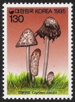 Sellos de Asia - Corea del sur -  SETAS-HONGOS: 1.230.043,00-Coprinus comatus