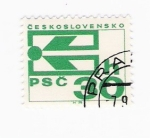 Stamps : Europe : Czechoslovakia :  Abstracto