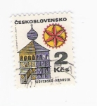 Stamps Czechoslovakia -  Torre