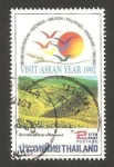 Stamps Thailand -  visit asean yerar 1992