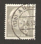 Stamps Germany -  66 - Presidente Thedore Heuss