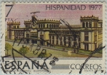 Sellos de Europa - Espa�a -  Hispanidad-Guatemala-Palacio nacional-1977