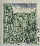 Sellos de Europa - Espa�a -  serie turistica-Tajo de Ronda(Malaga)-1977