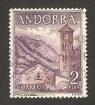 Sellos del Mundo : Europe : Andorra : iglesia de santa coloma