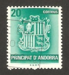 Sellos del Mundo : Europe : Andorra : escudo de la villa