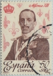 Stamps Spain -  Reyes de España-Casa de Borbon-Alfonso XIII-1978