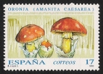 Sellos de Europa - Espa�a -  SETAS-HONGOS: 1.232.001,00-Amanita caesarea