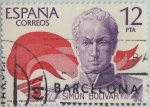 Stamps Spain -  América-España-Simon Bolivar-1978