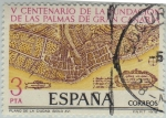 Sellos de Europa - Espa�a -  V Centenario de fundacion de las Palmas de Gran Canaria-1978