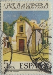 Stamps Spain -  V Centenario de la fundacion de las Palmas de gran Canarias-Ermita de Colon-1978