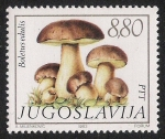 Sellos de Europa - Yugoslavia -  SETAS:264.203  Boletus edulis