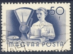 Stamps Hungary -  comerciante