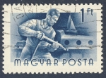 Stamps Hungary -  trabajador de astillero